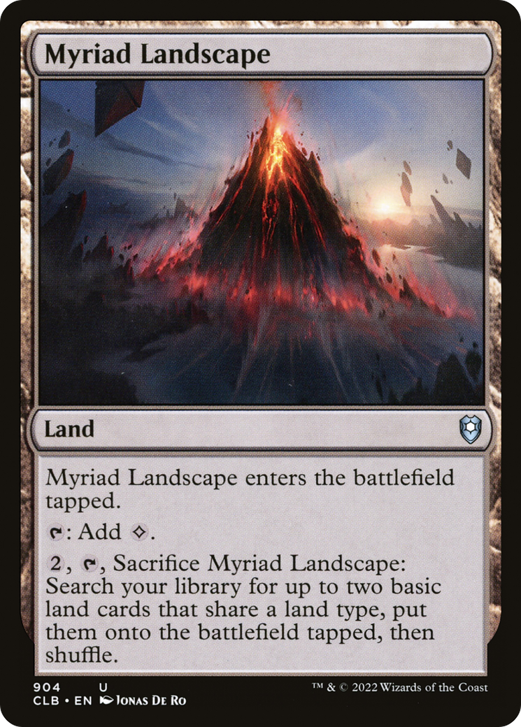 Myriad Landscape [Commander Legends: Battle for Baldur's Gate]-1