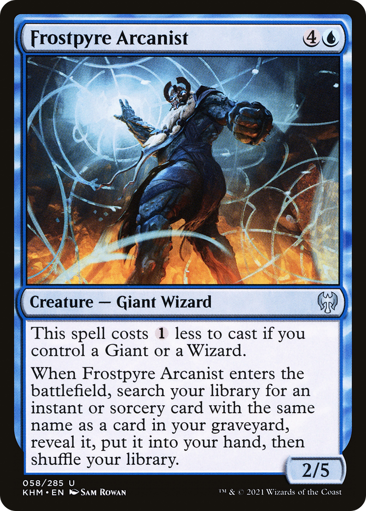 Frostpyre Arcanist [Kaldheim]-1