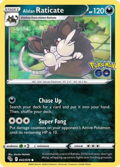 Alolan Raticate (042/078) [Pokémon GO]-1