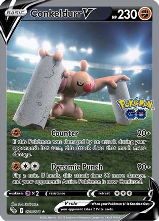 Conkeldurr V (074/078) [Pokémon GO]-1