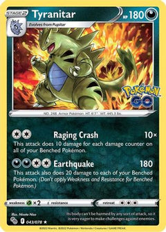 Tyranitar (043/078) [Pokémon GO]-1