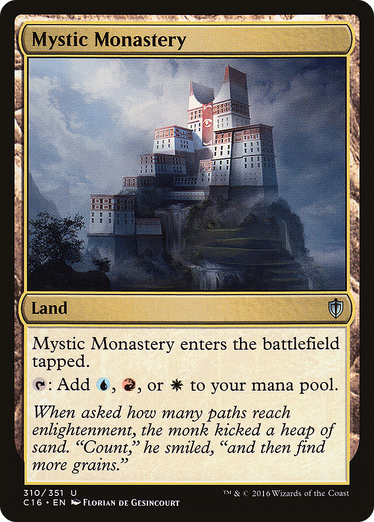 Mystic Monastery [Commander 2016]-1