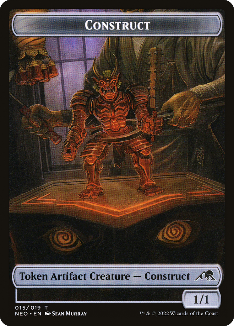 Construct Token (015) [Kamigawa: Neon Dynasty Tokens]-1