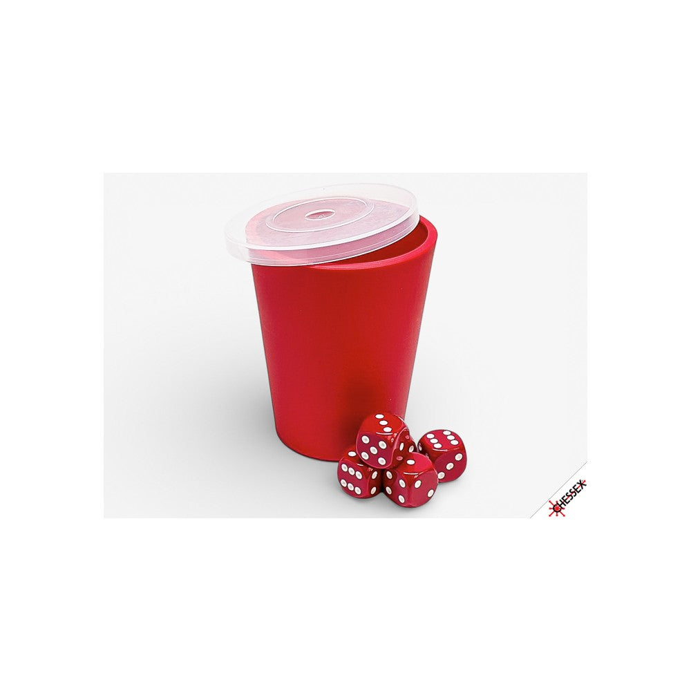 CHX 89104 Cup-O-Dice Games Red