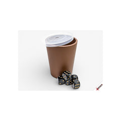 CHX 89109 Cup-O-Dice Games Brown