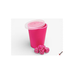 CHX 89124 Cup-O-Dice Games Neon Pink