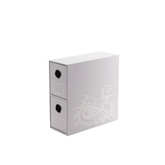 Dragon Shield: Fortress Card Drawers – Vertical: Size 2 – White