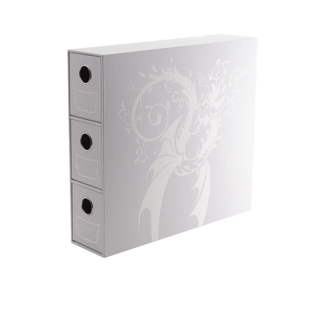 Dragon Shield: Fortress Card Drawers – Vertical: Size 3XL – White