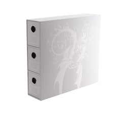 Dragon Shield: Fortress Card Drawers – Vertical: Size 3XL – White