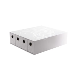 Dragon Shield: Fortress Card Drawers – Horizontal: Size 4 – White