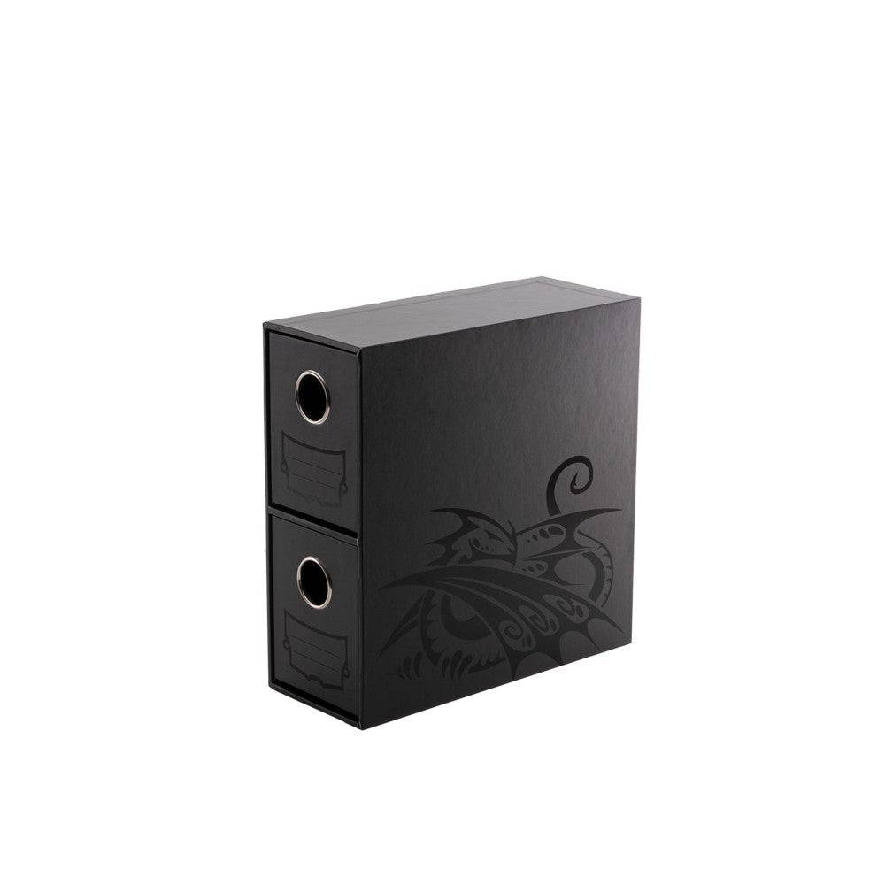 Dragon Shield: Fortress Card Drawers – Vertical: Size 2 – Black