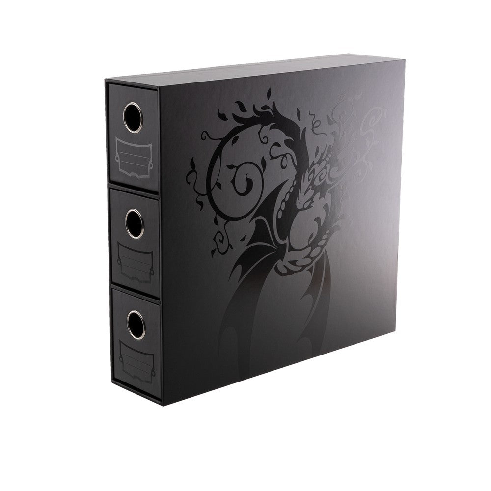 Dragon Shield: Fortress Card Drawers – Vertical: Size 3XL – Black