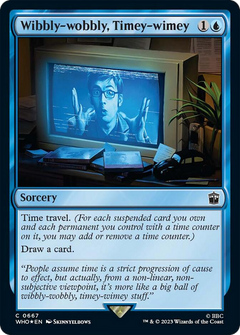 Wibbly-wobbly, Timey-wimey (Surge Foil) [Doctor Who]-1