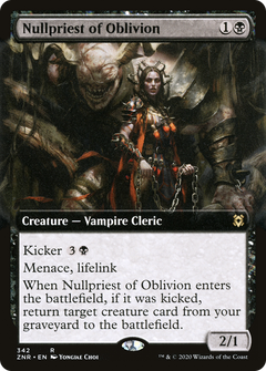 Nullpriest of Oblivion (Extended Art) [Zendikar Rising]-1