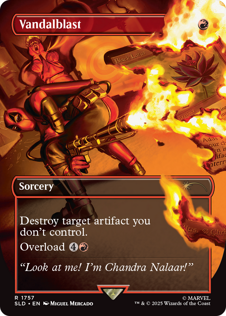Vandalblast (1757) (Rainbow Foil) [Secret Lair Drop Series]-1