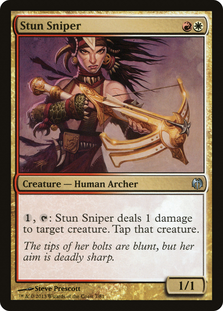 Stun Sniper [Duel Decks: Heroes vs. Monsters]-1