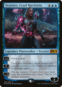 Tezzeret, Cruel Machinist [Core Set 2019]-1