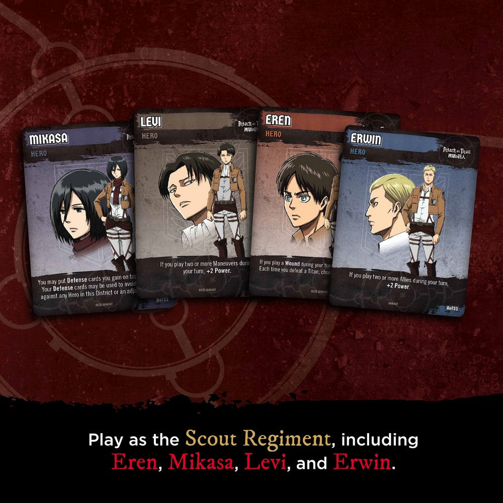 Attack on Titan Deck-Building Game: Season 1