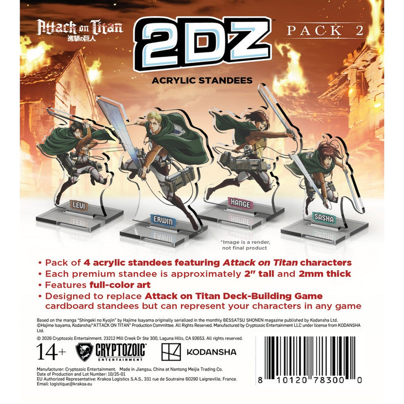 Attack on Titan 2DZ Pack 2