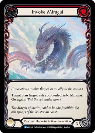 Invoke Miragai // Miragai (UPR012) - Uprising Rainbow Foil-1