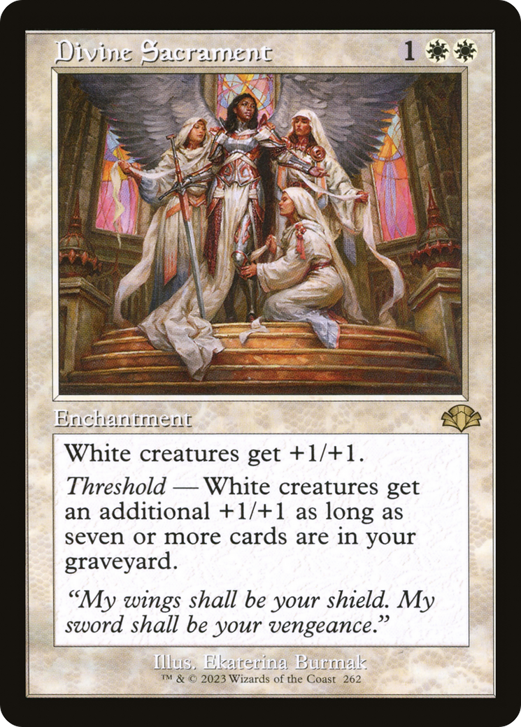 Divine Sacrament (Retro) [Dominaria Remastered]-1