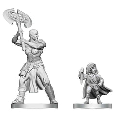 D&D Nolzur's Marvelous Miniatures: Goliath Barbarian & Halfling Rogue