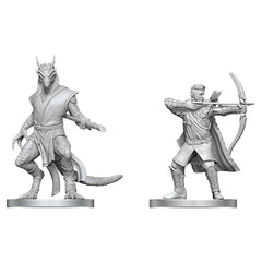 D&D Nolzur's Marvelous Miniatures: Elf Ranger & Dragonborn Monk