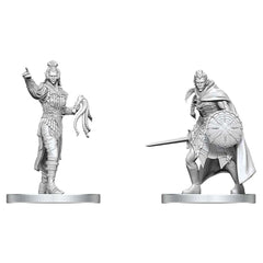 D&D Nolzur's Marvelous Miniatures: Drow Elite Warrior & Drow Priestess of Lolth