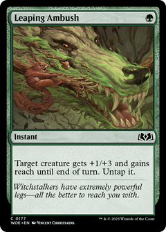 Leaping Ambush [Wilds of Eldraine]-1