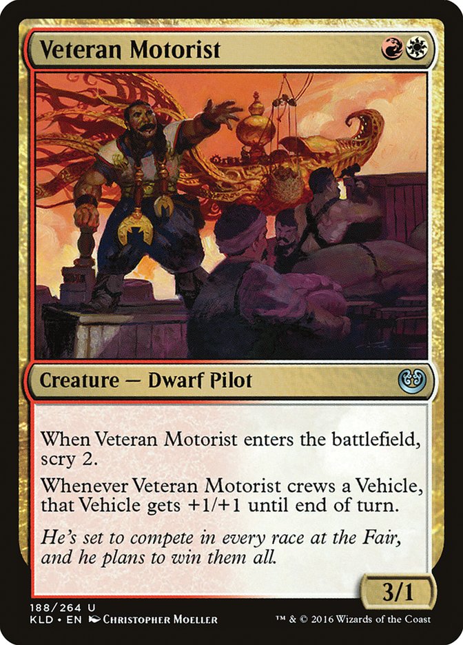 Veteran Motorist [Kaladesh]-1