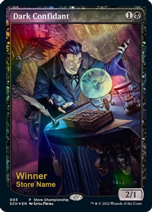 Dark Confidant (Winner) (GAME-003) - Game Day & Store Championship Promos Foil-1