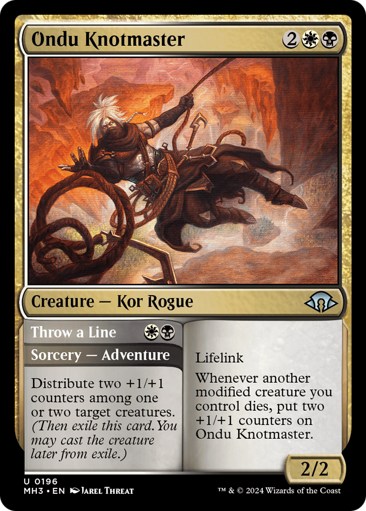 Ondu Knotmaster // Throw a Line [Modern Horizons 3]-1