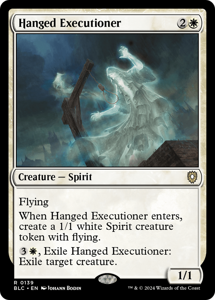 Hanged Executioner [Bloomburrow Commander]-1