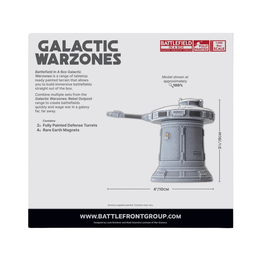 Battlefield in a Box: Galactic Warzones: Rebel Outpost - Defense Turrets