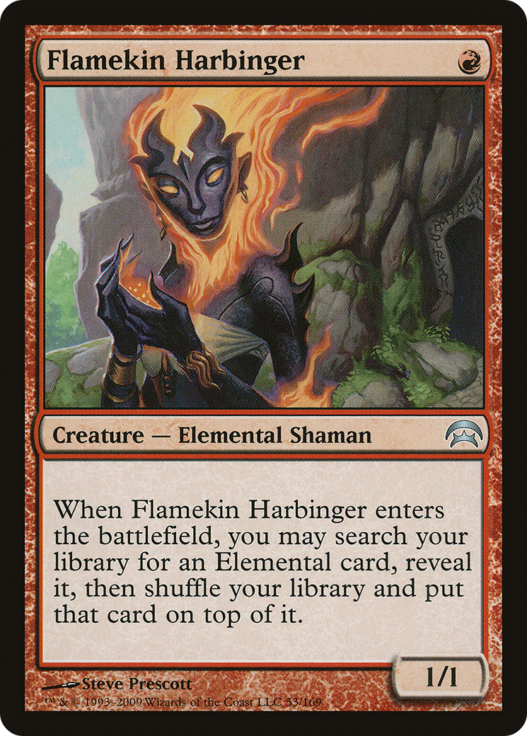 Flamekin Harbinger [Planechase]-1