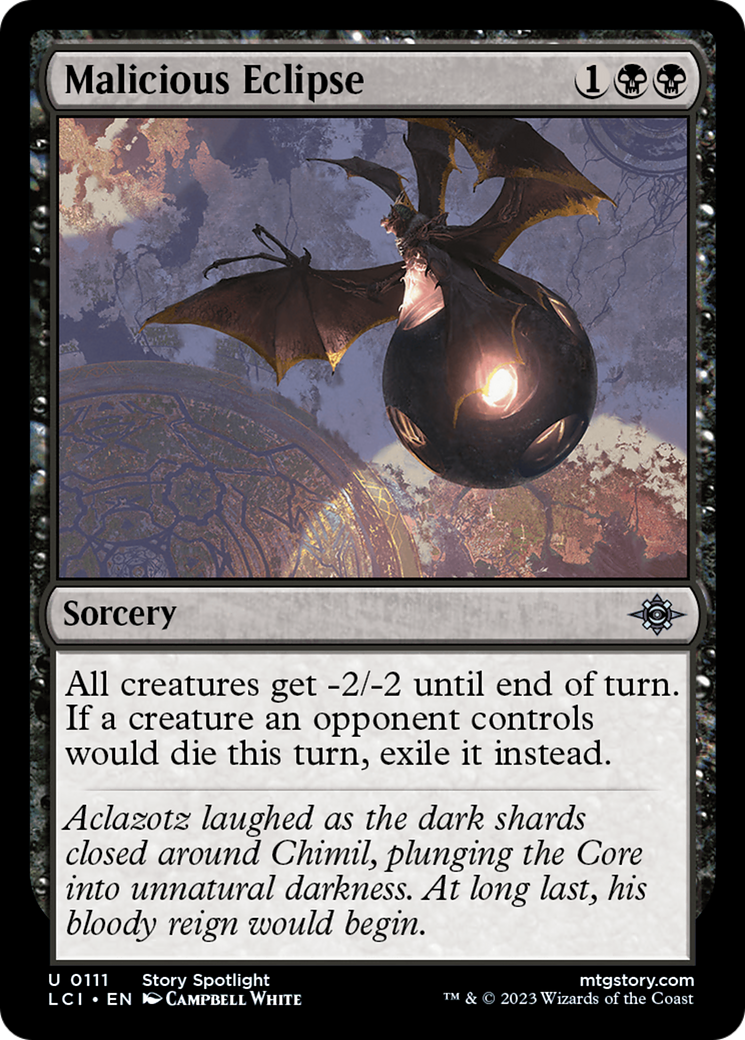 Malicious Eclipse [The Lost Caverns of Ixalan]-1