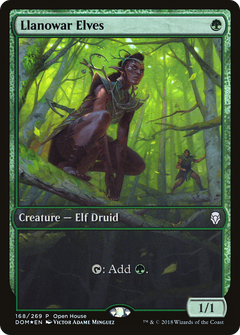 Llanowar Elves (Open House) [Dominaria Promos]-1