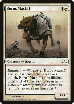 Boros Mastiff [Dragon's Maze]-1