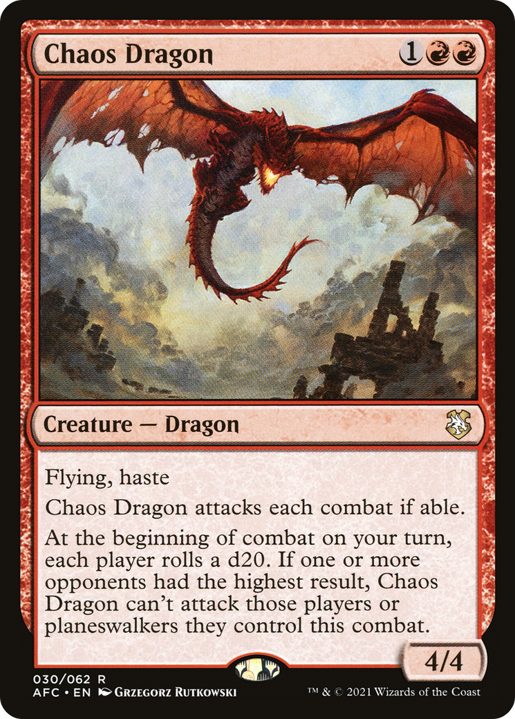 Chaos Dragon [Dungeons & Dragons: Adventures in the Forgotten Realms Commander]-1