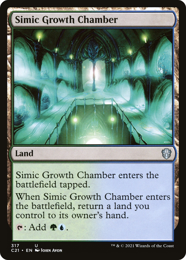 Simic Growth Chamber [Commander 2021]-1