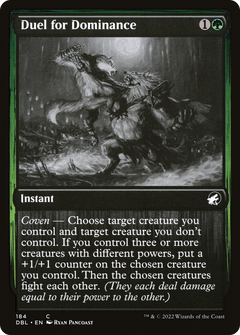 Duel for Dominance [Innistrad: Double Feature]-1