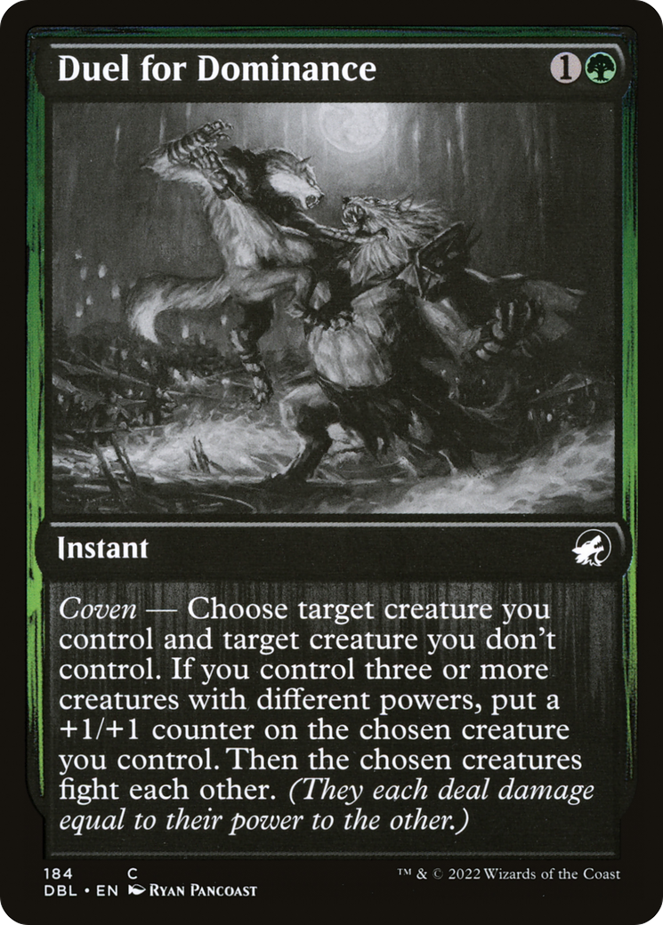 Duel for Dominance [Innistrad: Double Feature]-1