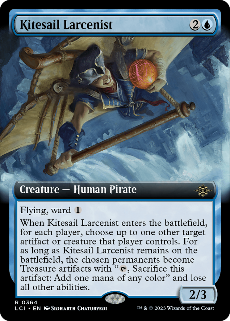 Kitesail Larcenist (Extended Art) [The Lost Caverns of Ixalan]-1