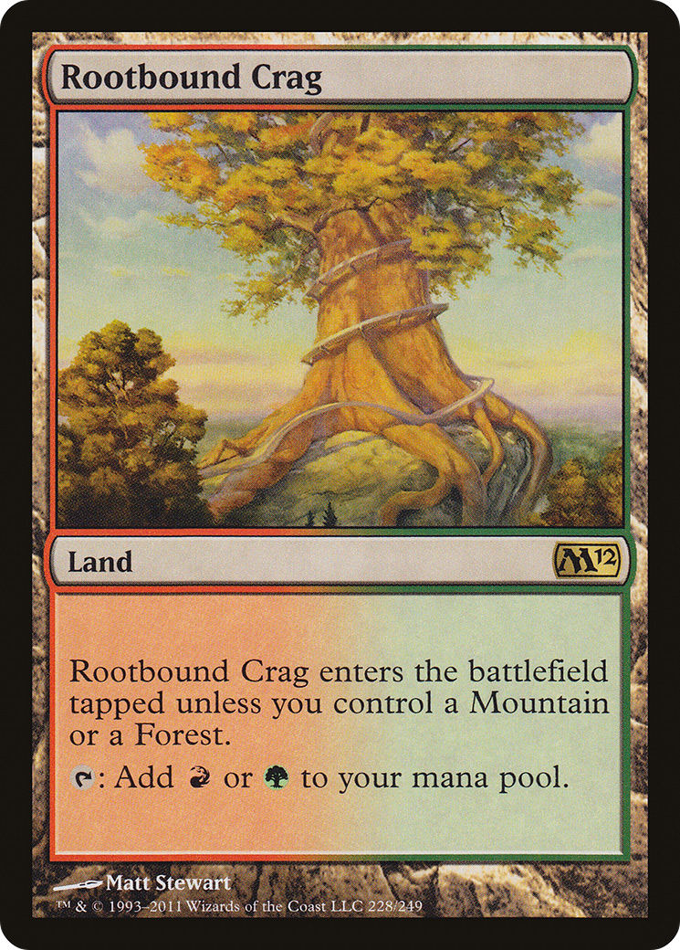 Rootbound Crag [Magic 2012]-1