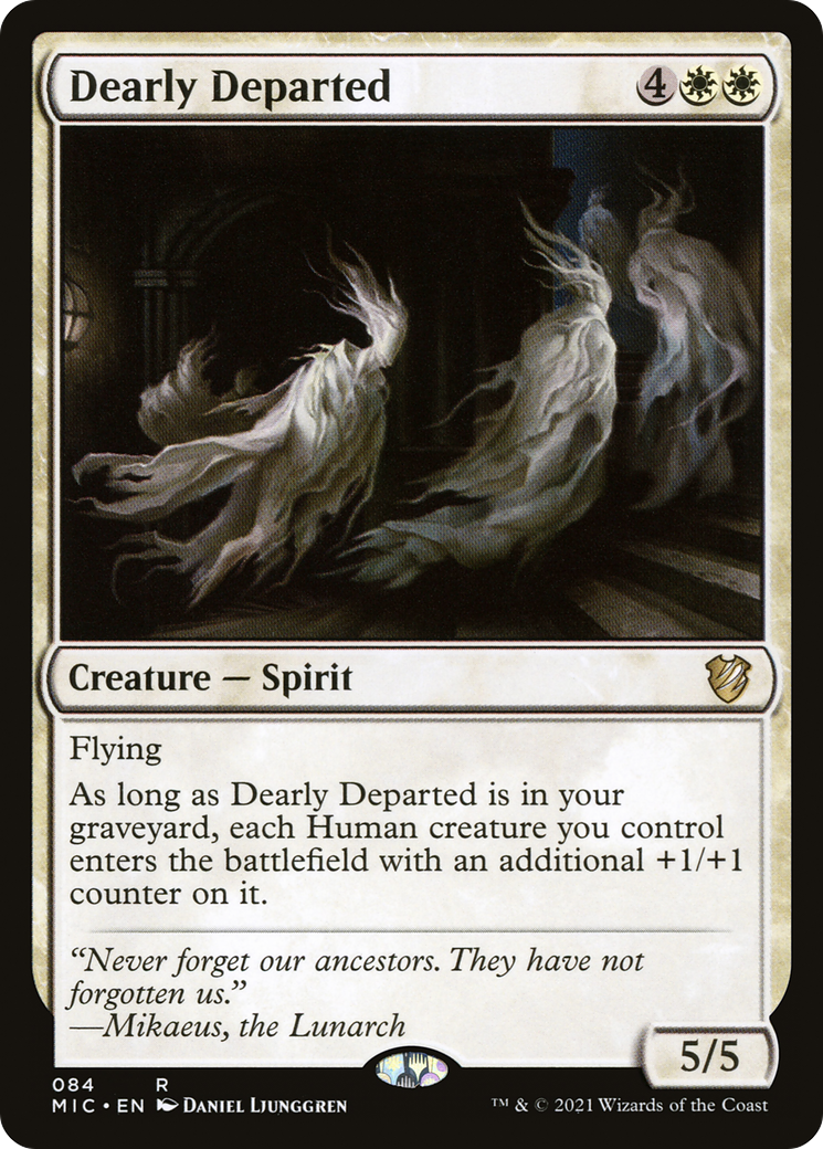 Dearly Departed [Innistrad: Midnight Hunt Commander]-1