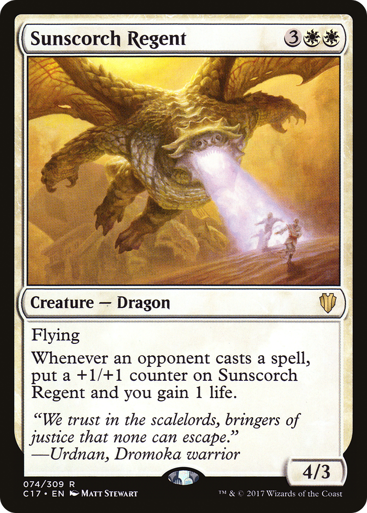 Sunscorch Regent [Commander 2017]-1