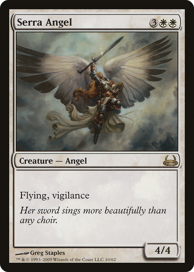 Serra Angel [Duel Decks: Divine vs. Demonic]-1