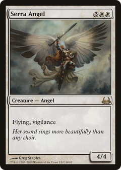 Serra Angel [Duel Decks: Divine vs. Demonic]-1