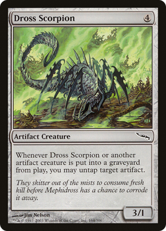 Dross Scorpion [Mirrodin]-1