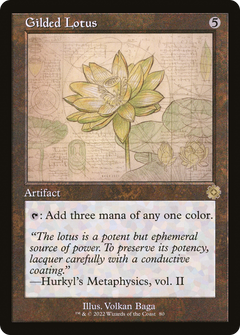 Gilded Lotus (Retro Schematic) [The Brothers' War Retro Artifacts]-1